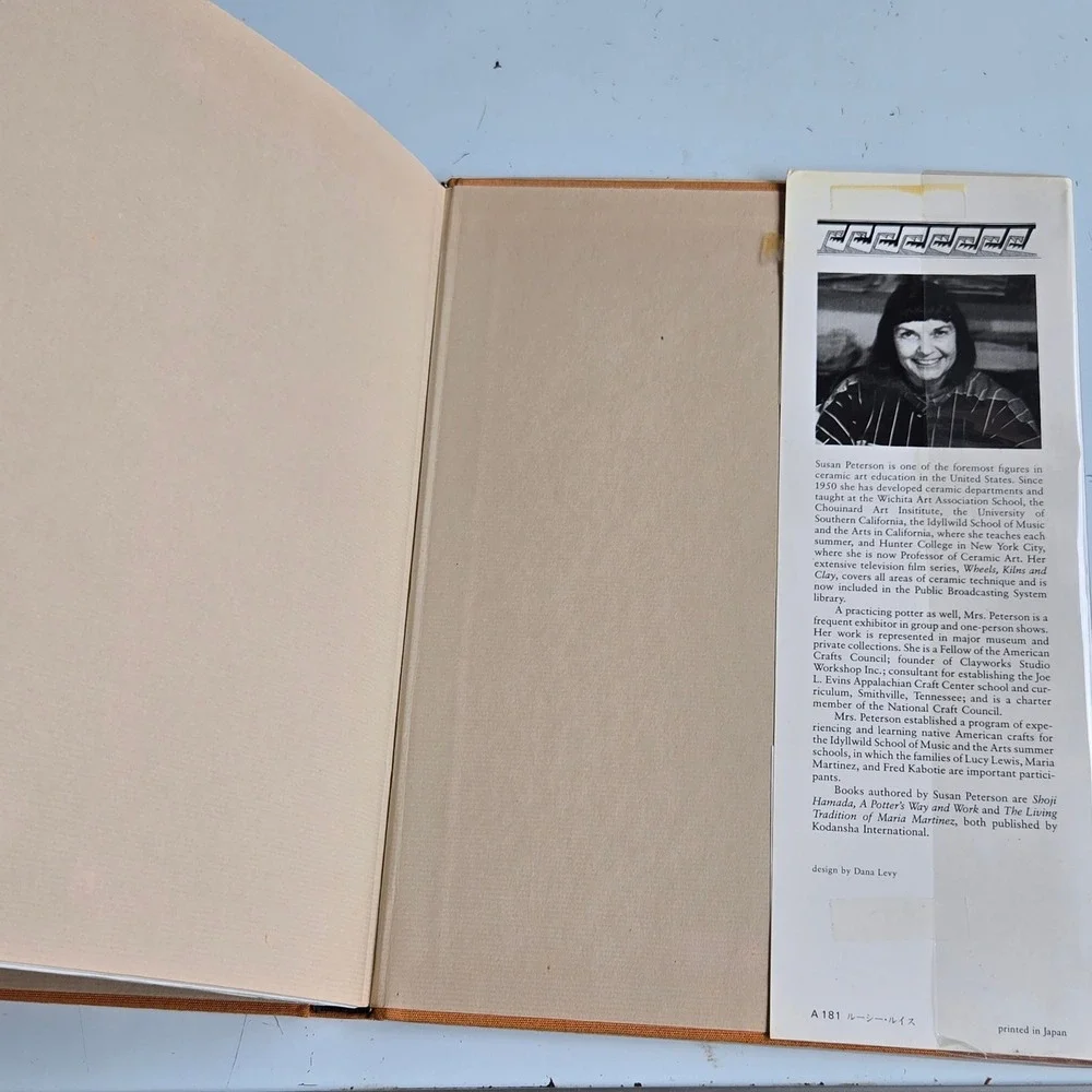 Lucy M Lewis American Indian Potter Susan Peterson Hardcover 1984 First Edition